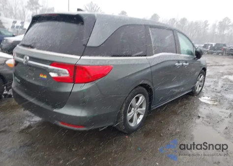 2019 Honda Odyssey Ex from USA, damaged, VIN 5FNRL6H50KB011571